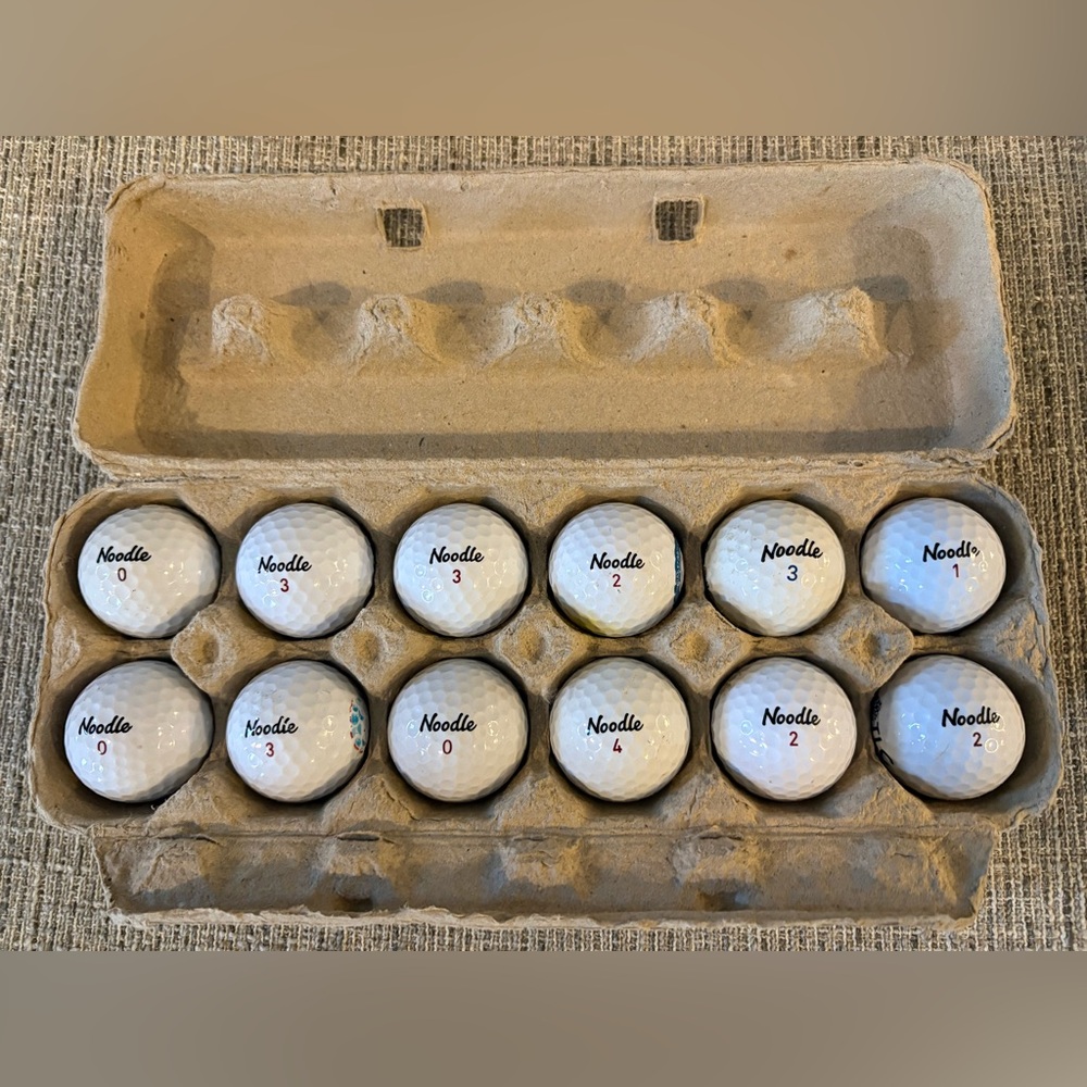 Noodle Used Golf Balls - Grade 4A